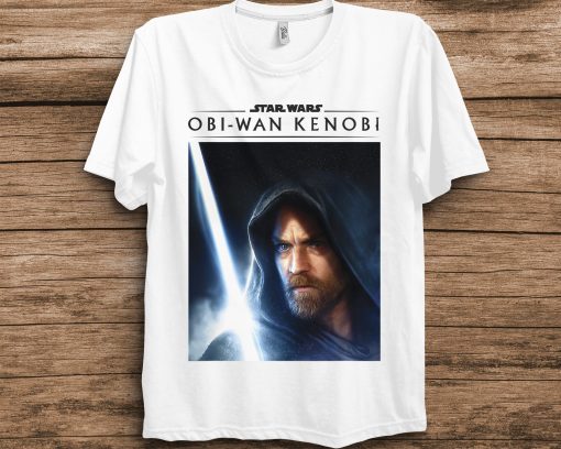 Star Wars Obi-Wan Kenobi Big Face Lightsaber Unisex T-Shirt