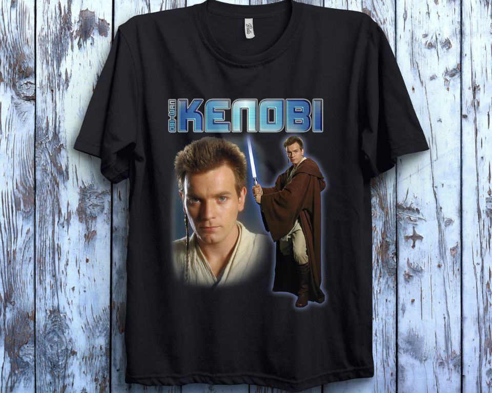 Star Wars Obi-Wan Kenobi Jedi Portrait T-Shirt