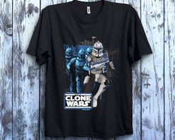 Star Wars The Clone Wars Clone Captain Rex Mashup Unisex Gift T-Shirt