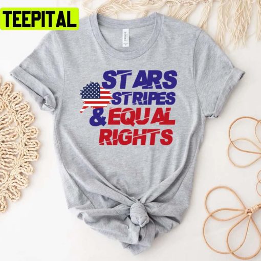 Stars & Stripes Equal Rights Trending 2022 Unisex T-Shirt