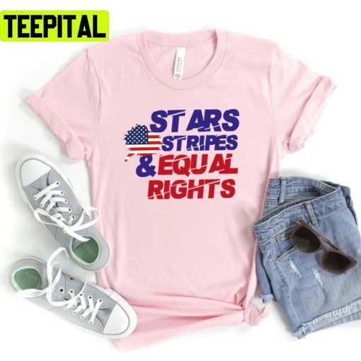 Stars & Stripes Equal Rights Trending 2022 Unisex T-Shirt