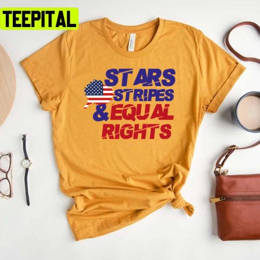 Stars & Stripes Equal Rights Trending 2022 Unisex T-Shirt