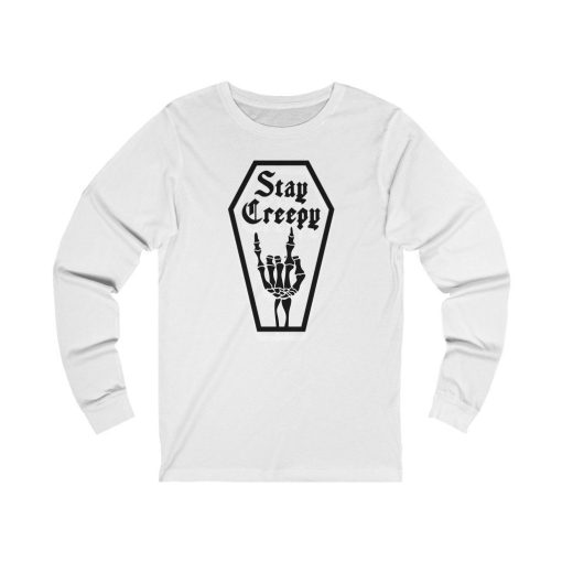 Stay Creepy Skeleton Funny Halloween Unisex Sweatshirt