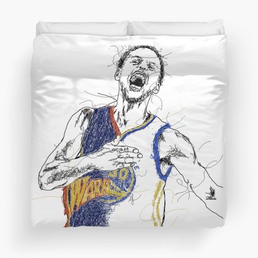 Steph Curry Bedding Set Quilt Cover Flatsheet 2 Pillow Cases