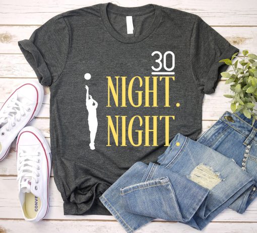 Steph Curry Night Night 30 Player Basketball Unisex T-Shirt