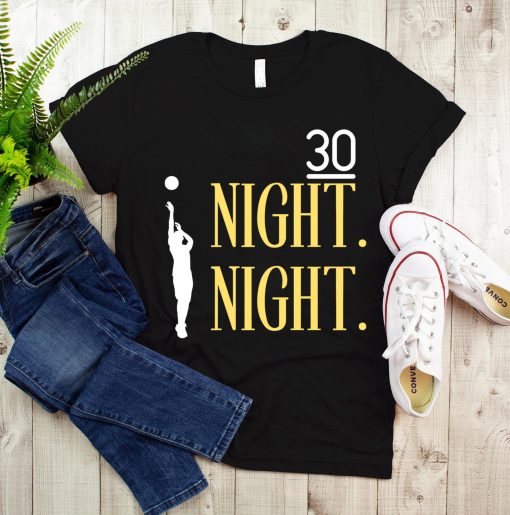 Steph Curry Night Night 30 Player Basketball Unisex T-Shirt