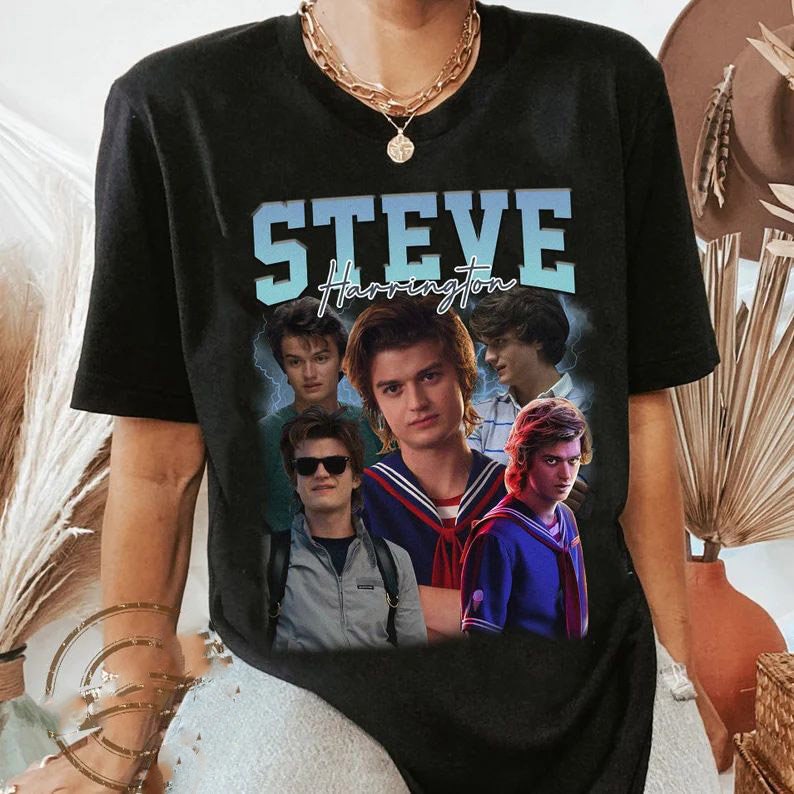 Steve Harrington Vintage 90s Style Stranger Things Unisex T-Shirt