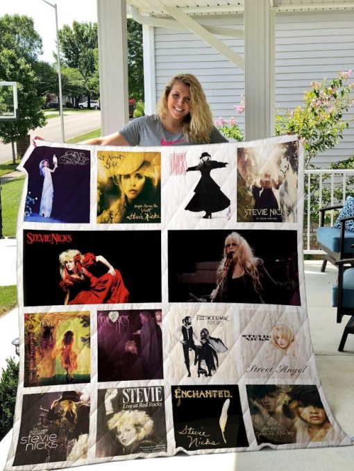 Stevie Nicks 3 Quilt Blanket