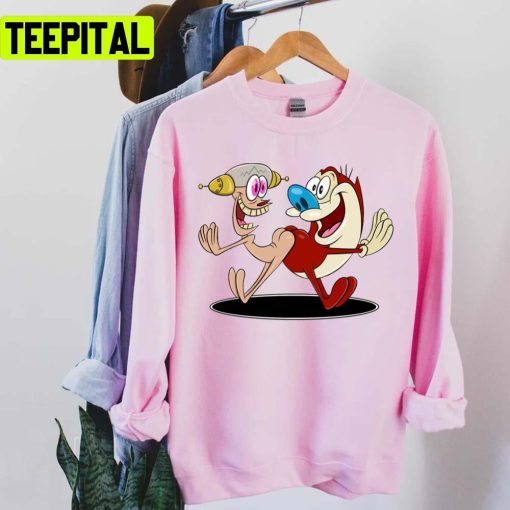 Stimpson &quotstimpy&quot J Cat Ren And Stimpy 90s Cartoon Unisex T-Shirt