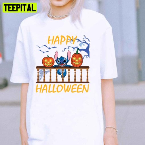 Stitch Happy Halloween Unisex T-Shirt