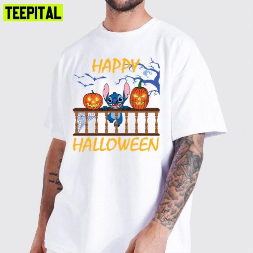 Stitch Happy Halloween Unisex T-Shirt