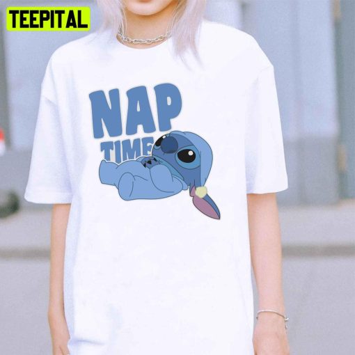 Stitch Nap Time Pajamas Unisex T-Shirt