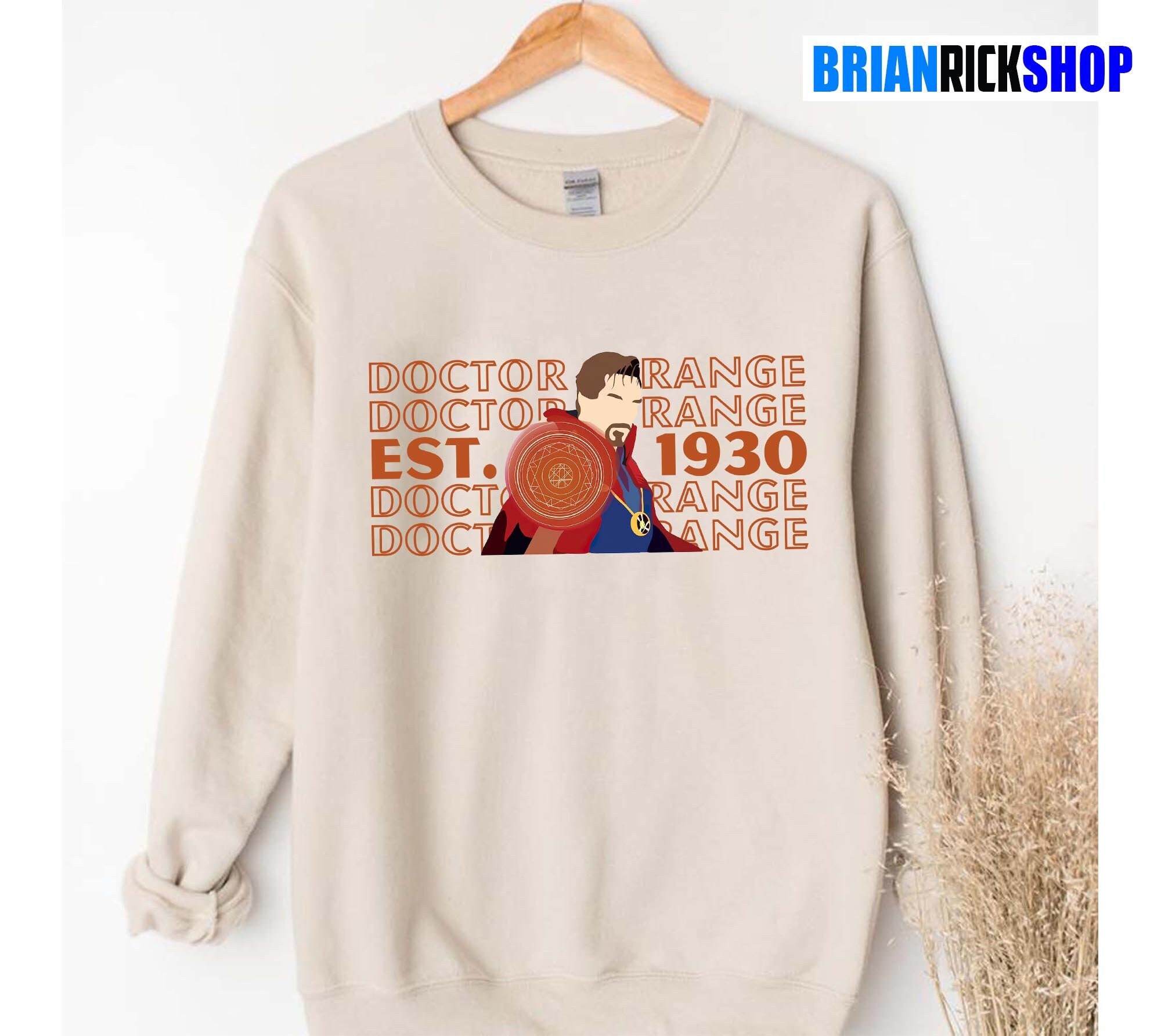 Strange Est 1930 Doctor Strange Stephen Vincent Unisex Sweatshirt