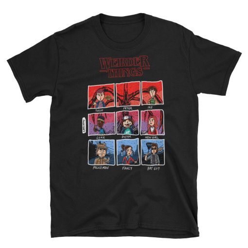 Stranger Things Cartoon Design Art Unisex T-Shirt