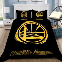 Strength In Numbers Golden State Warriors Bedding Set