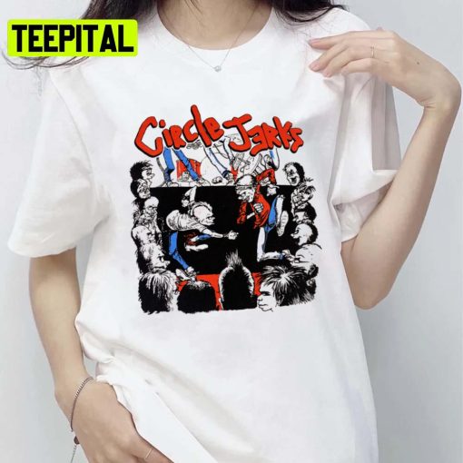 Style World Circle Jerks Rock Band Unisex T-Shirt