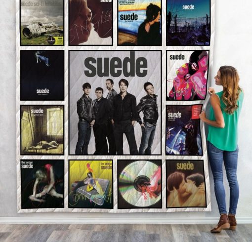 Suede Albums Quilt Blanket