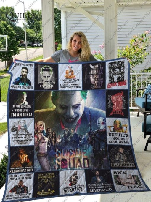 Suicide Squad Quilt Blanket