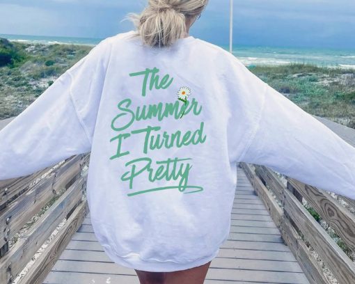 Summer I Turned Pretty Daisy Cousins Beach Vintage Art Unisex Hoodie