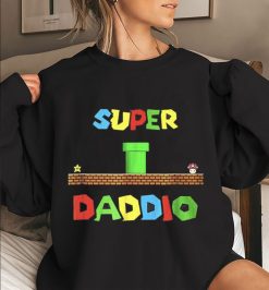 Super Daddio Fathers Day Gamer Unisex T-Shirt