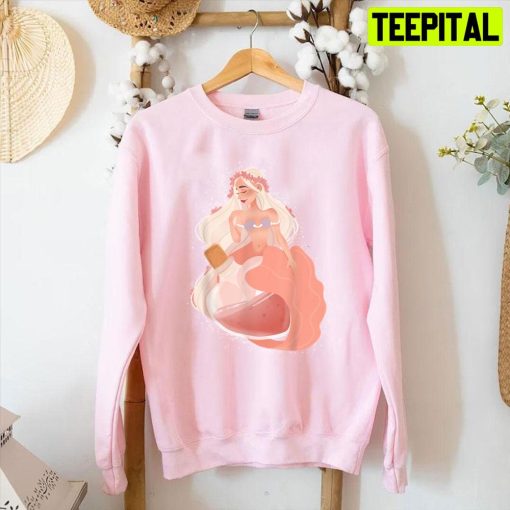 Sweet Pink Mermaid Unisex T-Shirt