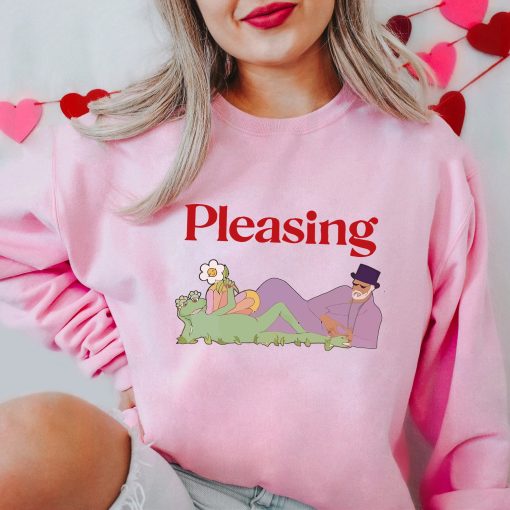 Sweet Pleasing Frog Shroom Bloom Unisex Sweatshirt