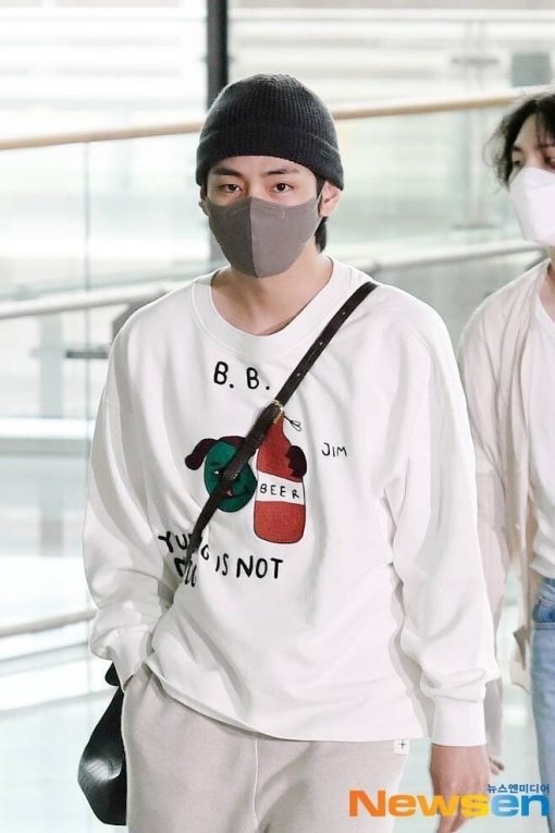 Taehyung Your Dog Is Not My Dog Bangtan Boys Unisex Sweatshirt