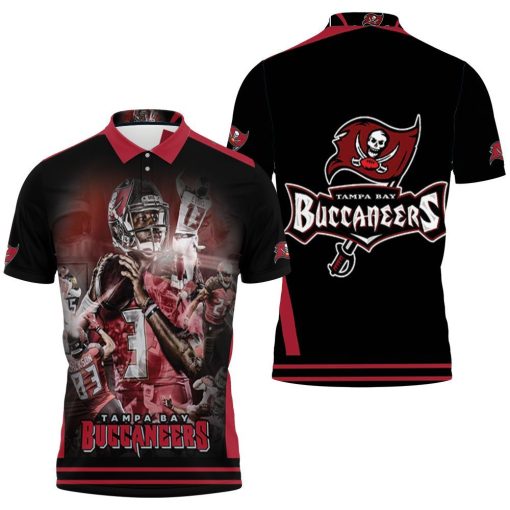 Tampa Bay Buccaneers 2021 Nfc South Champions Division Polo Shirt All Over Print Shirt 3d T-shirt