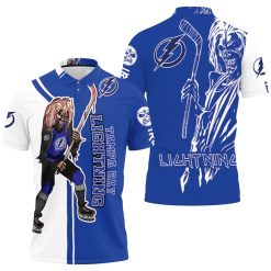 Tampa Bay Lightning And Zombie For Fans Polo Shirt All Over Print Shirt 3d T-shirt