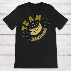 Team Banananas Lover Banana Clip Art Unisex T-Shirt