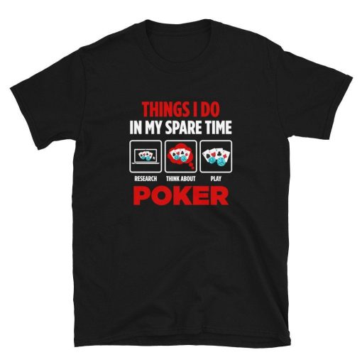 Texas Cards Gamble Poker Player T-Shirt