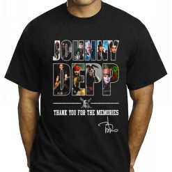 Thank You For The Memories Johnny Depp Unisex Shirt