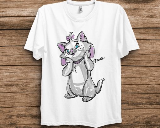 The Aristocat Sketchy Marie Disney Unisex T-Shirt