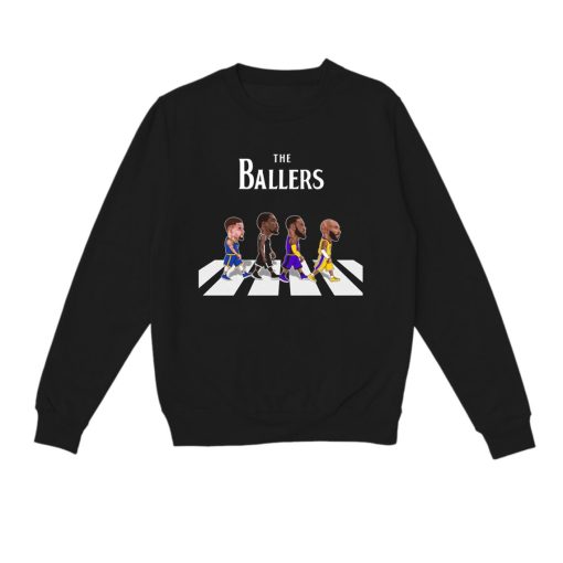 The Ballers Steph Curry X Kevin Durant X Lebron James X Russell Westbrook Basketball Unisex Shirt