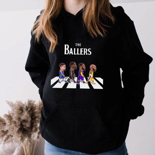 The Ballers Steph Curry X Kevin Durant X Lebron James X Russell Westbrook Basketball Unisex Shirt