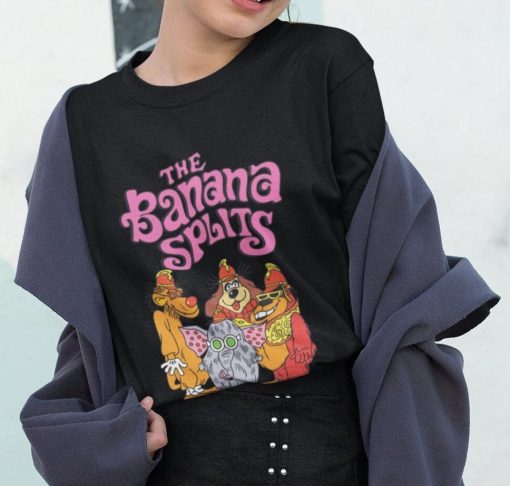 The Banana Splits Illustration 60’s Tv Kid’s Show Funny Vintage Unisex T-Shirt