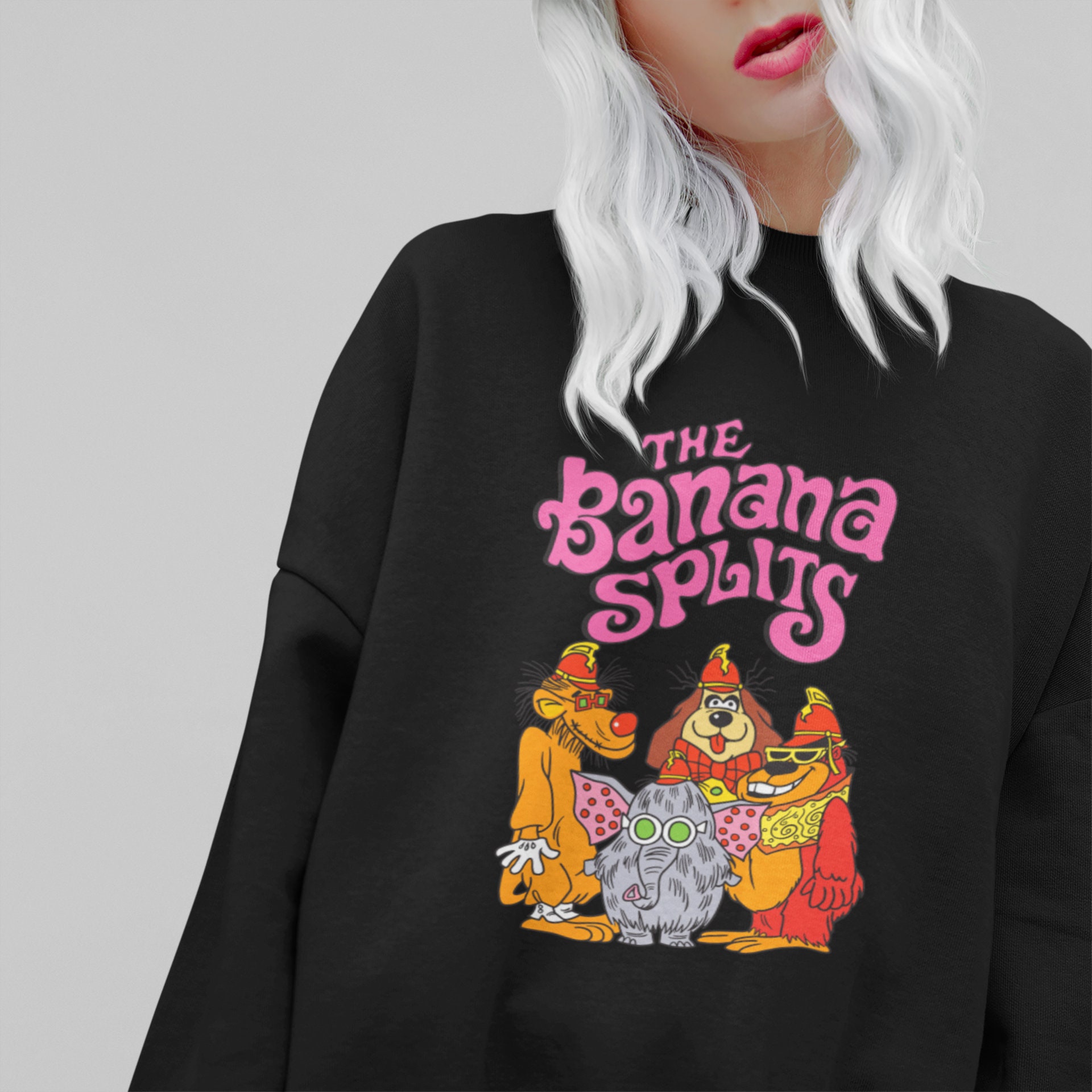The Banana Splits Illustration 60’s Tv Kid’s Show Funny Vintage Unisex T-Shirt