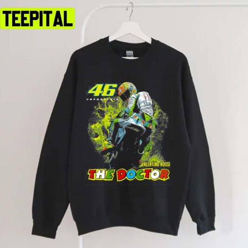 The Best Doctor Number 46 Valentino Rossi Motorbike Racing Unisex T-Shirt