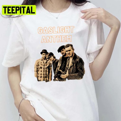 The Cool Guys The Gaslight Anthem Rock Band Unisex T-Shirt