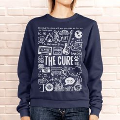 The Cure Band Symbols Collection Sweatshirt