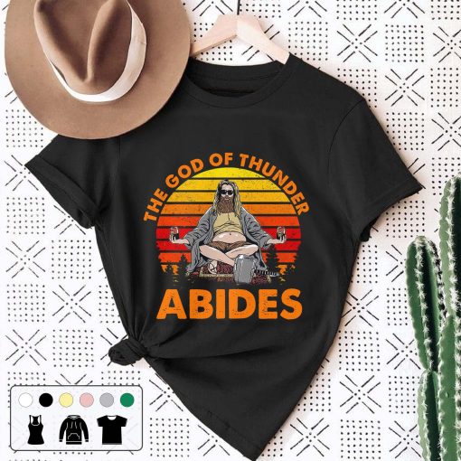 The God Of Thunder Abides 90s Vintage Retro Unisex T-Shirt