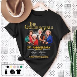 The Golden Girls 37th Anniversary Vintage Retro Unisex T-Shirt