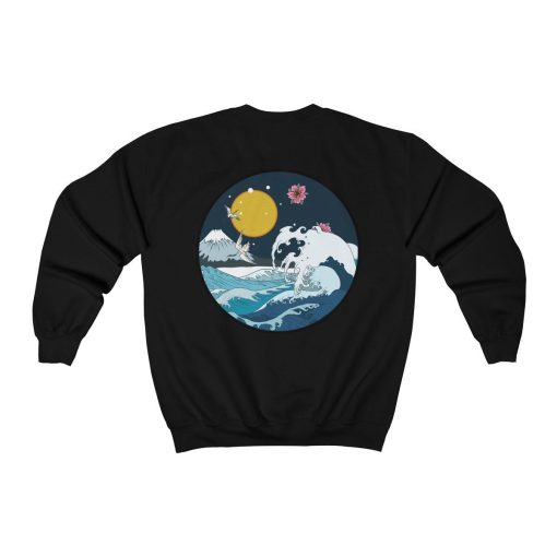 The Great Wave Off Kanagawa Japan Art Unisex Sweatshirt