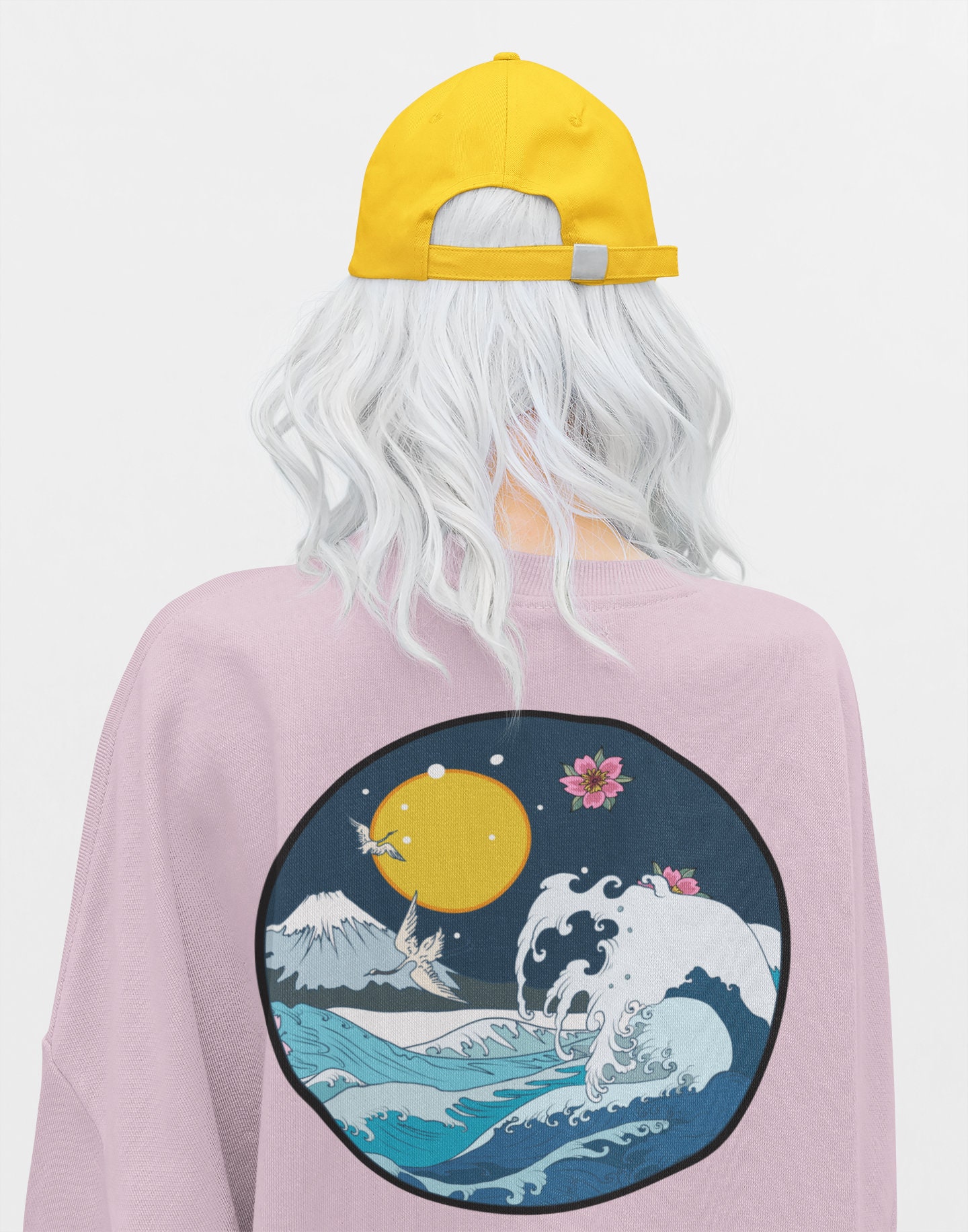 The Great Wave Off Kanagawa Japan Art Unisex Sweatshirt