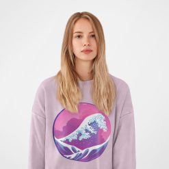 The Great Wave Off Kanagawa Japan Art Unisex Sweatshirt