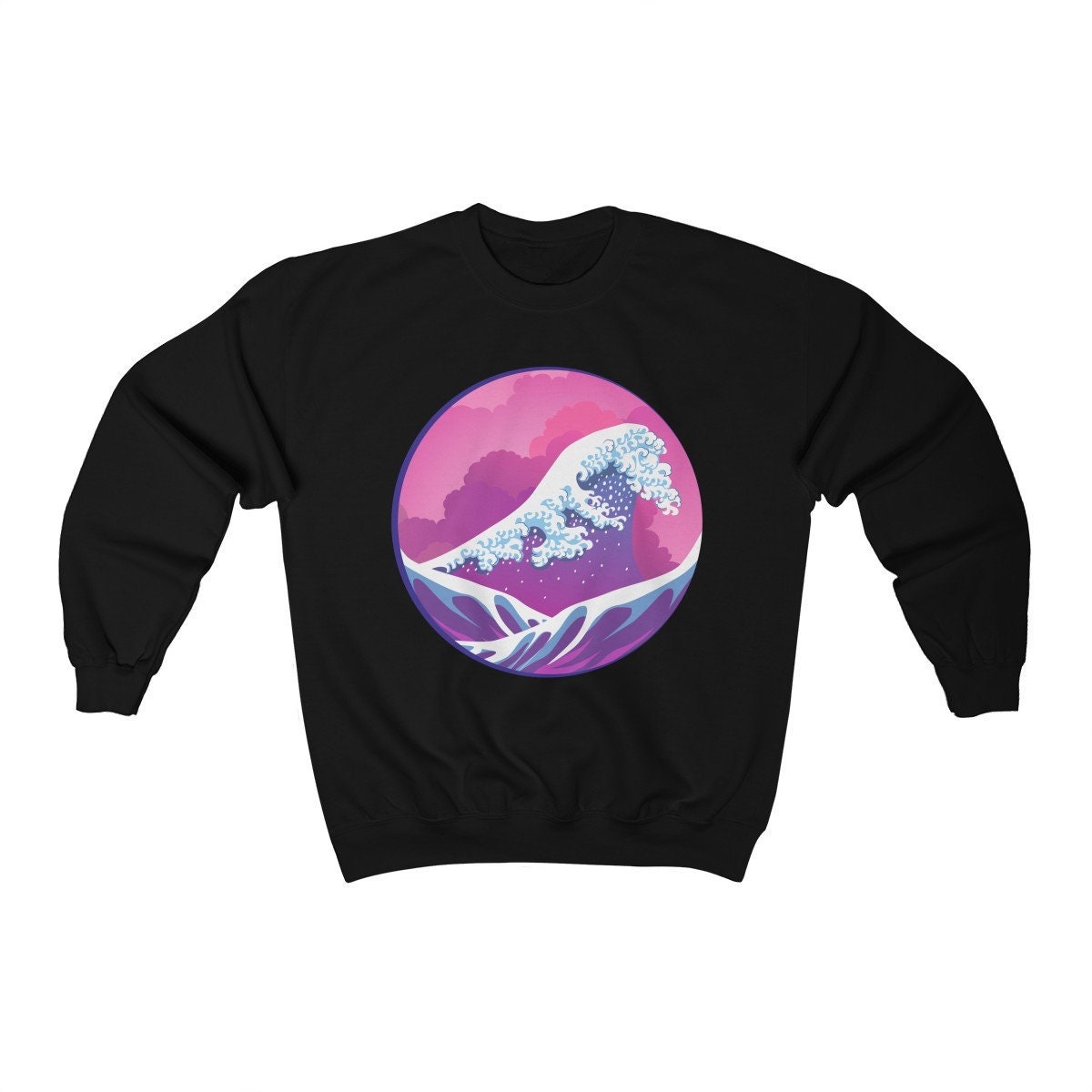 The Great Wave Off Kanagawa Japan Art Unisex Sweatshirt