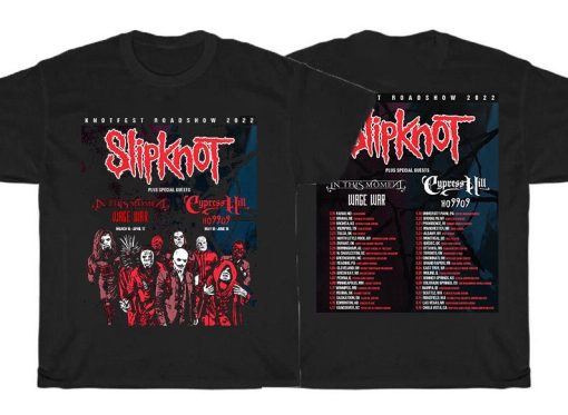 The Knotfest Roadshow Concert Slipknot 2022 Tour Unisex T-Shirt