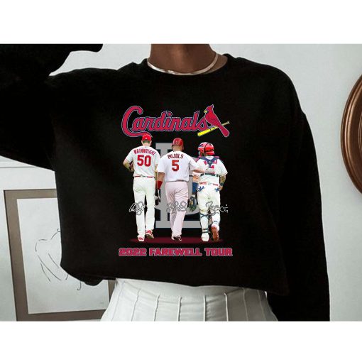 The Last Dance Cardinals 2022 Farewell Tour Signature Unisex Sweatshirt