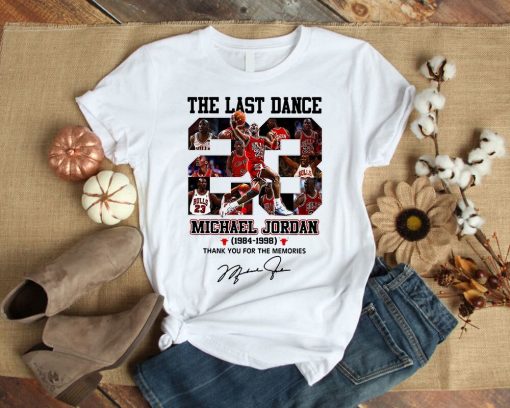 The Last Dance Michael Jordan 23 Signature The Legend Basketball Chicago Bulls Unisex T-Shirt