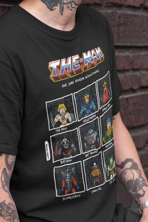 The Man And Some Random Action Art Unisex T-Shirt